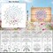 20-Piece Mandala Stencil Set (4 x 4 Inch) – Reusable Mandala Painting Templates for Wood, Wall, Floor, Tile, Fabric, Rock Art & DIY Craft Decoration